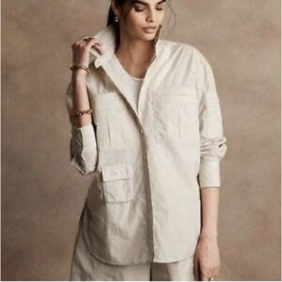 Banana Republic sport utility parachute tunic - Picture 7 of 9